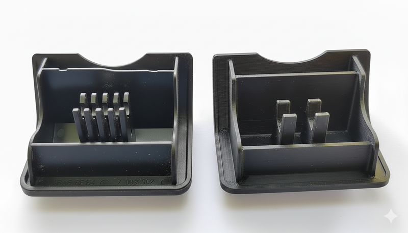 Tapa ISOFIX para BMW Serie 3 E46 | Pack 2 unidades | Ref: 51477009902, 51477009904, 51477009904