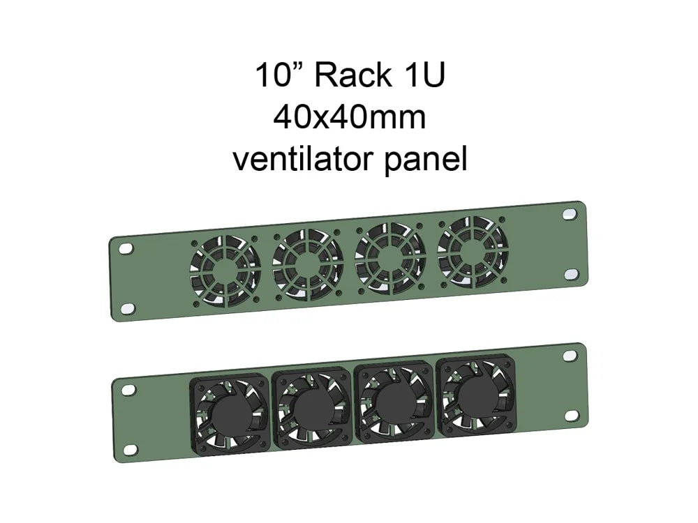Bastidor Rack 10" Personalizable | Solución para Homelab, Domótica y sistemas de control de acuarios