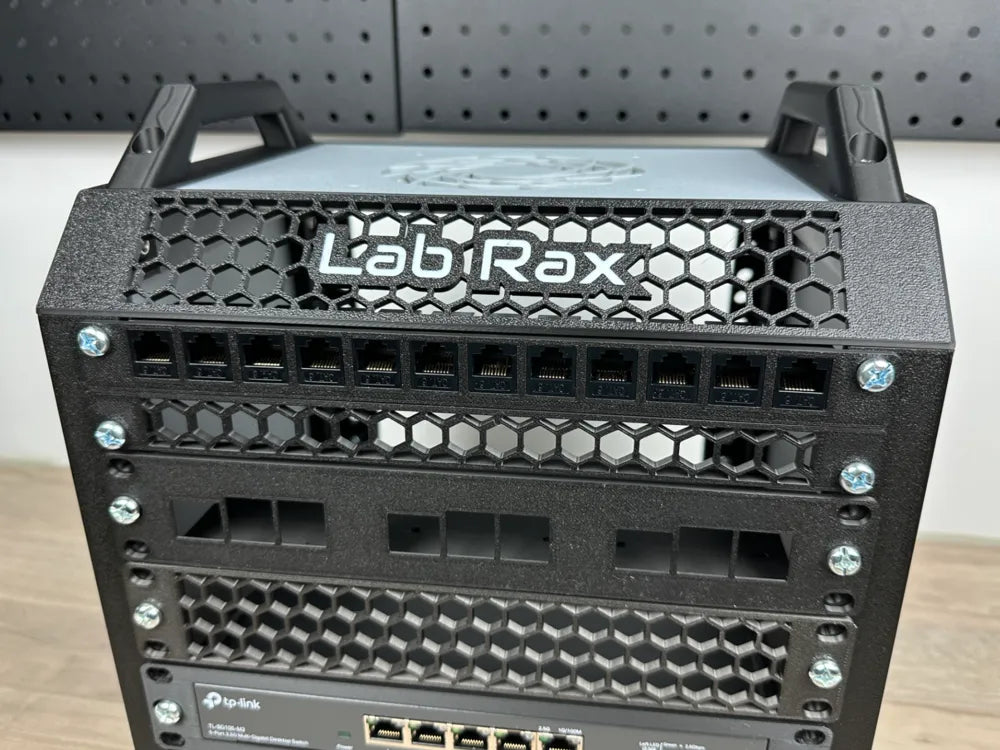 Bastidor Rack 10" Personalizable | Solución para Homelab, Domótica y sistemas de control de acuarios