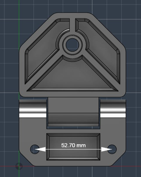 Bisagra compatible con tractor EBRO modelo EK-50
