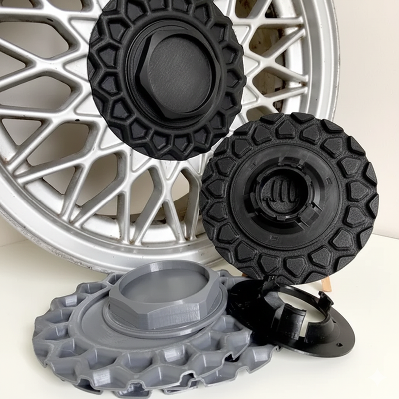 Tapas Centrales BMW BBS 170 mm – Compatibles con Llantas Style 5 / Basketweave