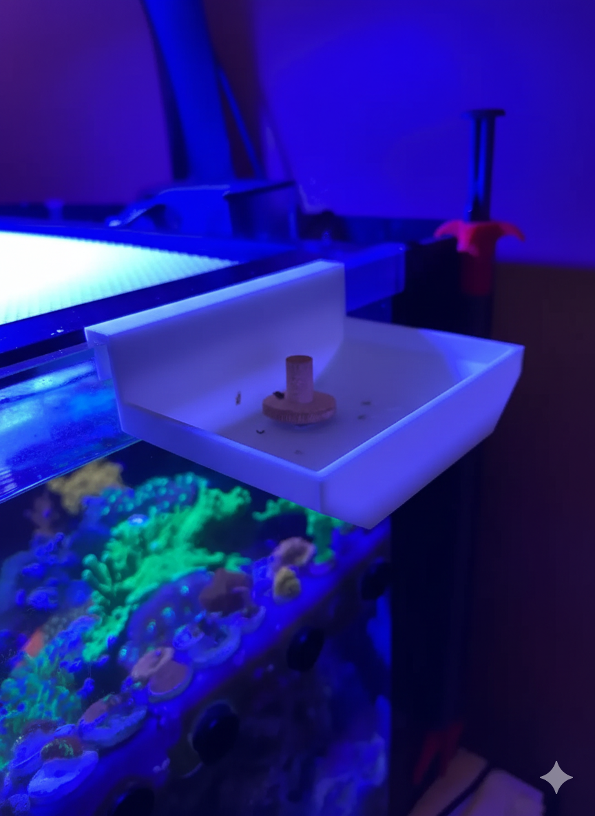 Mesa auxiliar / bandeja para mantenimiento del acuario | esquejar