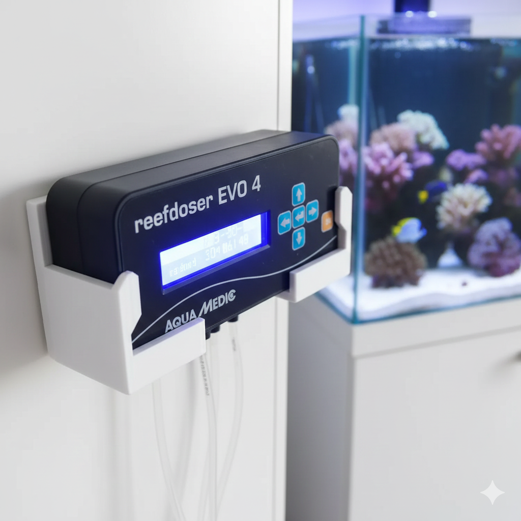 Soporte para dosificadora Aqua Medic Reefdoser EVO 4