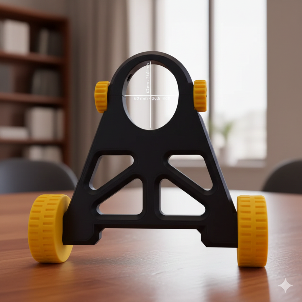 Soporte vertical con ruedas para patinete / scooter eléctrico