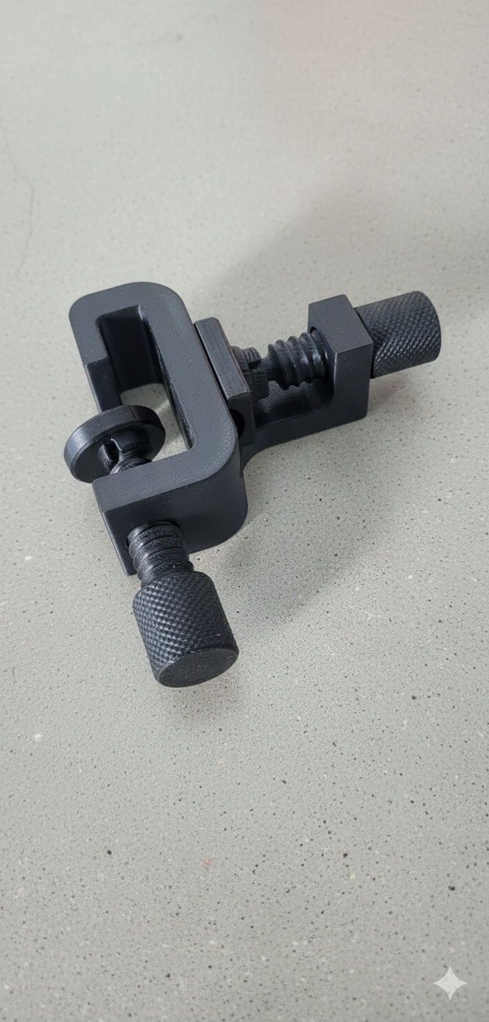Soporte / abrazadera para tubo flexible