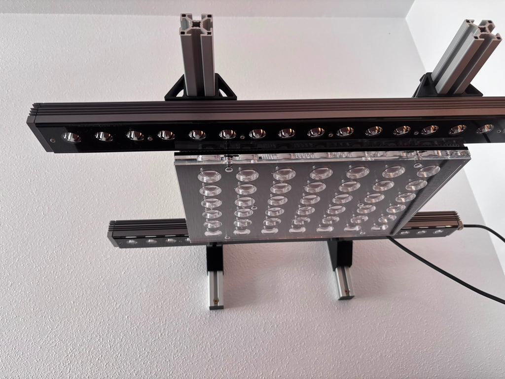 Soporte (MODELO PARED) para colgar pantalla o barra LED de acuario