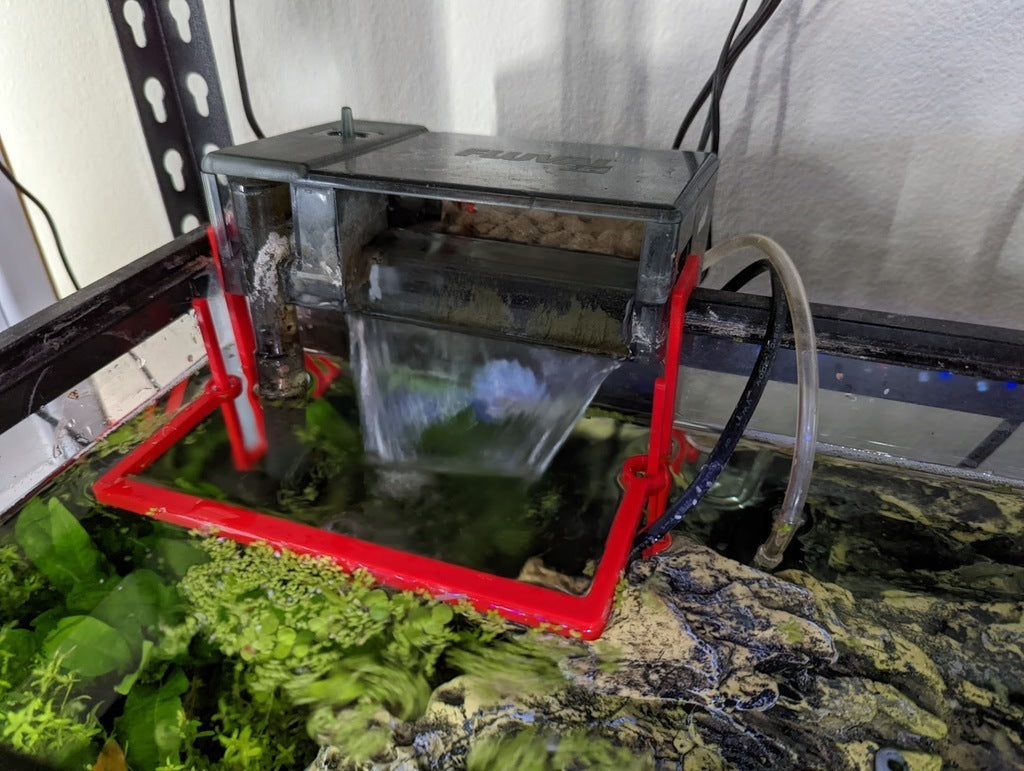 Anillo barrera para plantas flotantes | Barrera filtro mochila