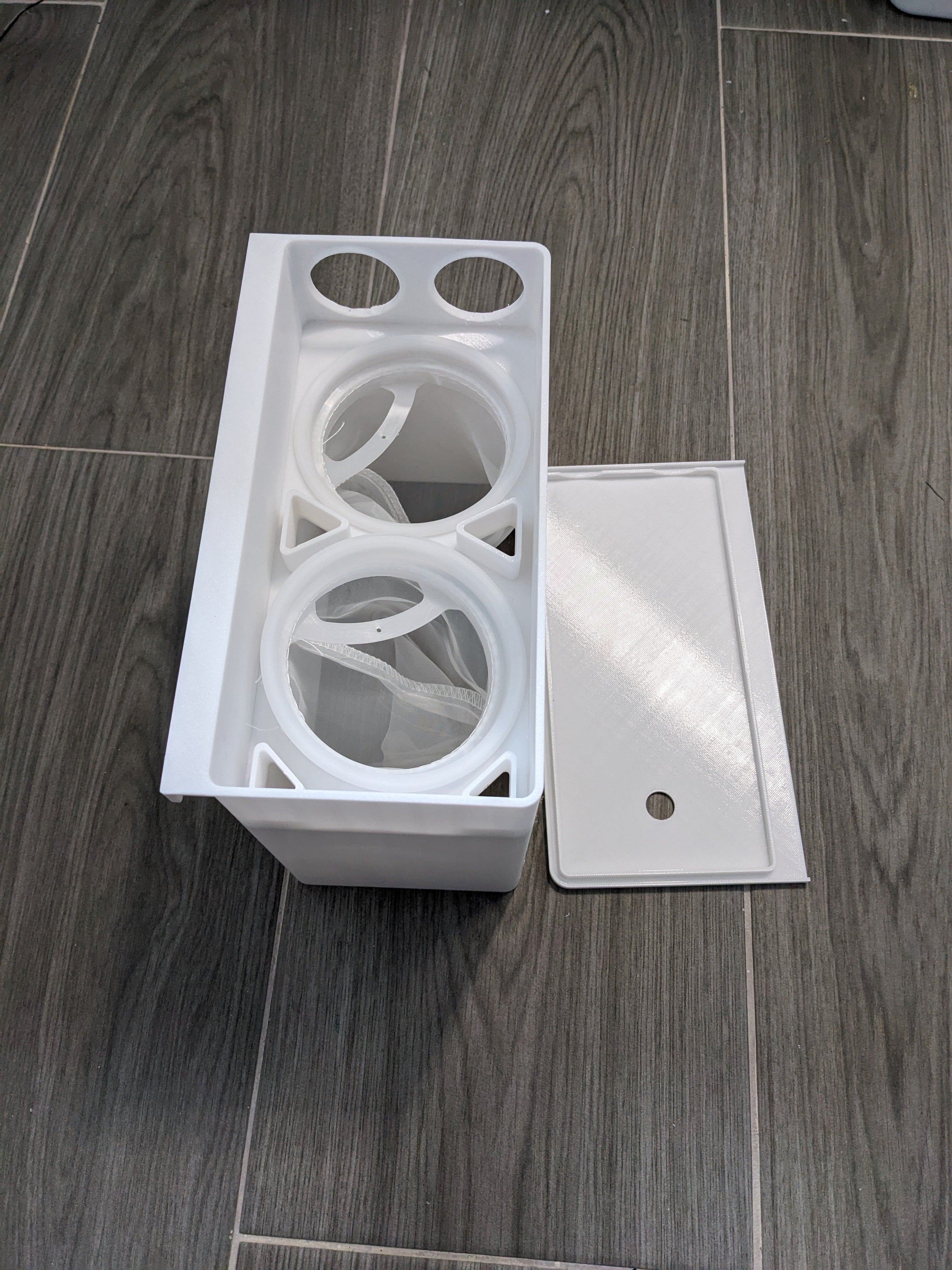 Caja de filtrado | Modelo: DuoSock | 2 calcetines