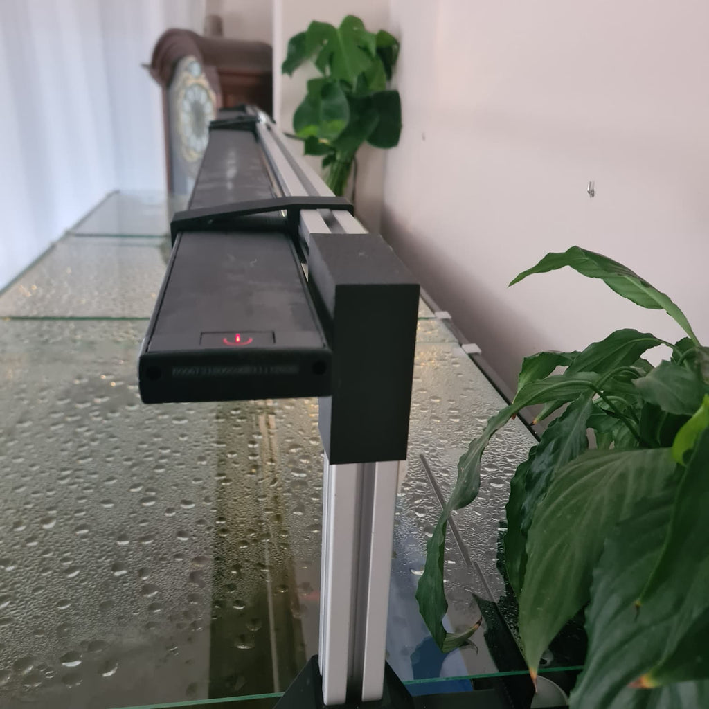 Estructura de aluminio (MODELO ACUARIO) para colgar pantallas de acuario