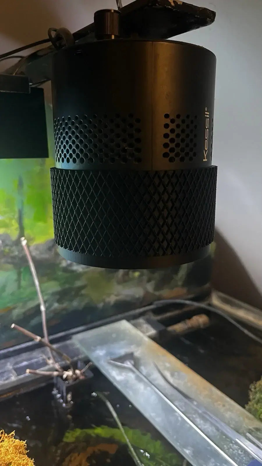 Cobertura anti-spill / Visera / Difusor para lámpara led | pantalla Radion, Kessil, Nicrew, Hydra, Popbloom.......