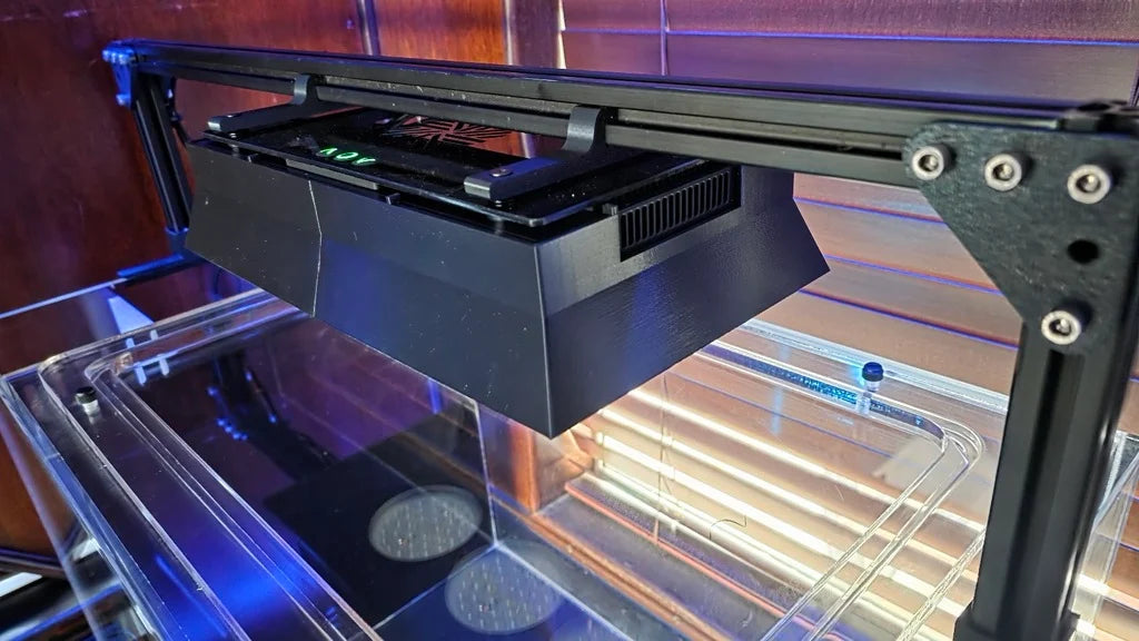 Cobertura anti-spill / Visera / Difusor para lámpara led | pantalla Radion, Kessil, Nicrew, Hydra, Popbloom.......