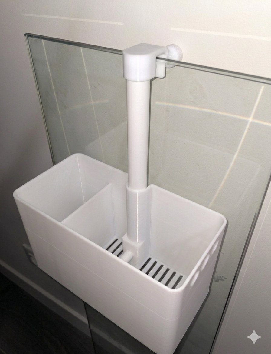 Caja de filtrado | Modelo: EasyBasket 1 o 2 bajadas | Cesta para medios