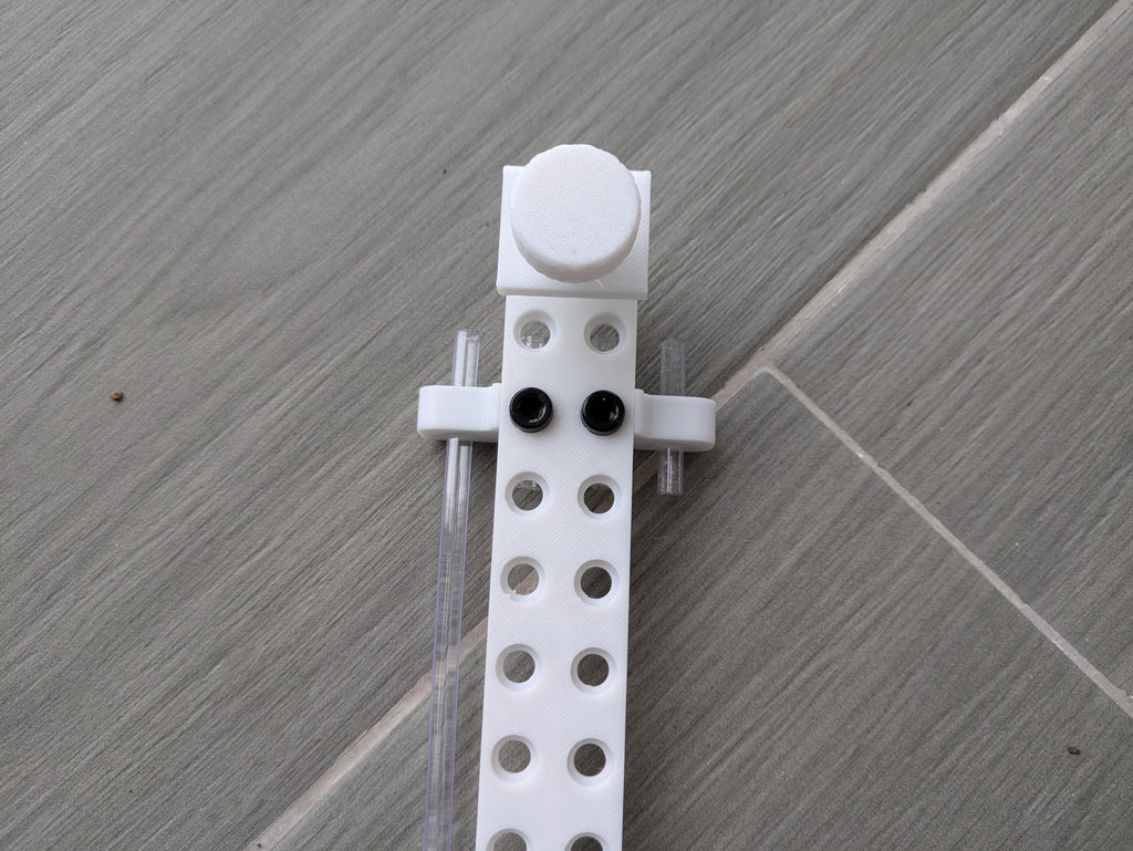 Soporte tubos dosificadoras | Modelo 1 | Ajustable en altura