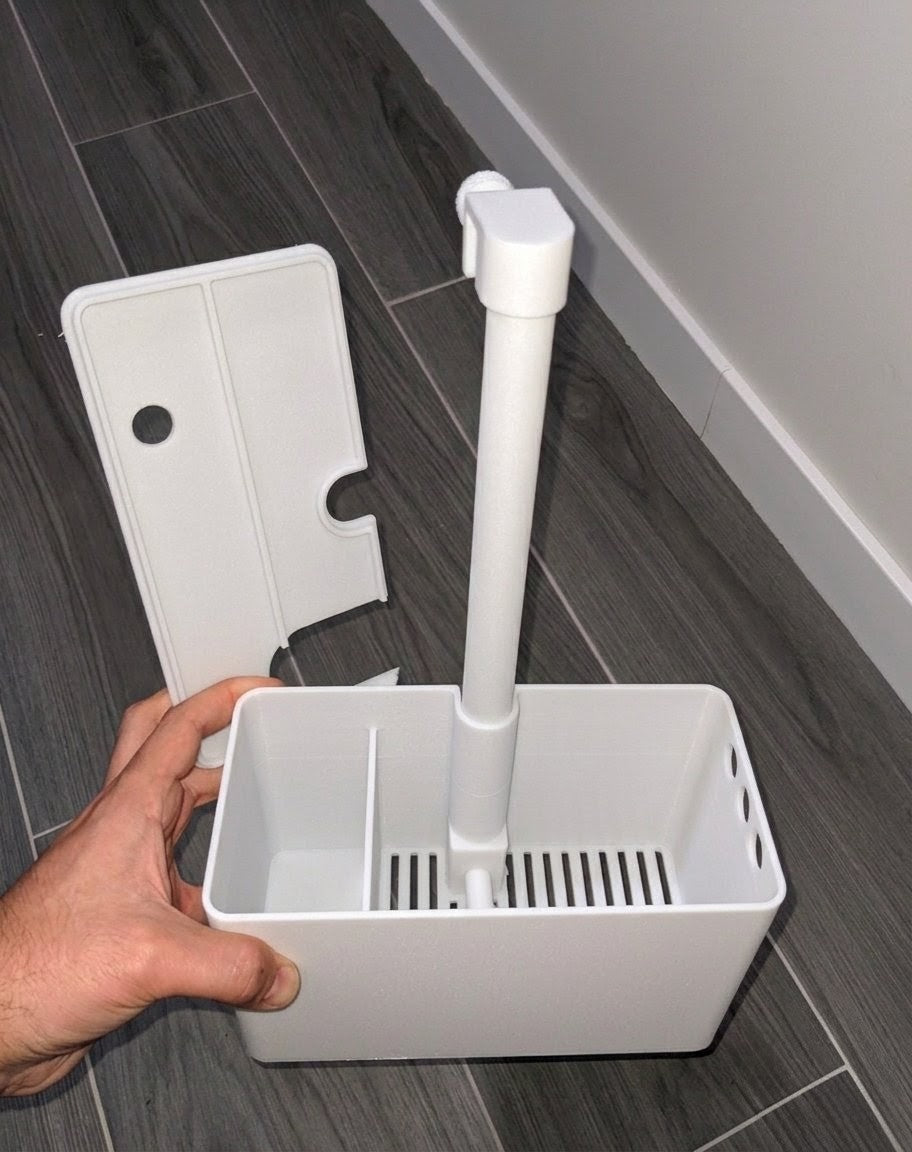 Caja de filtrado | Modelo: EasyBasket 1 o 2 bajadas | Cesta para medios