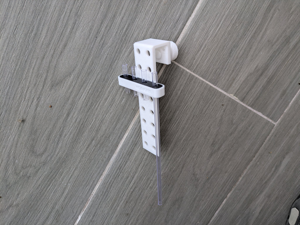 Soporte tubos dosificadoras | Modelo 1 | Ajustable en altura