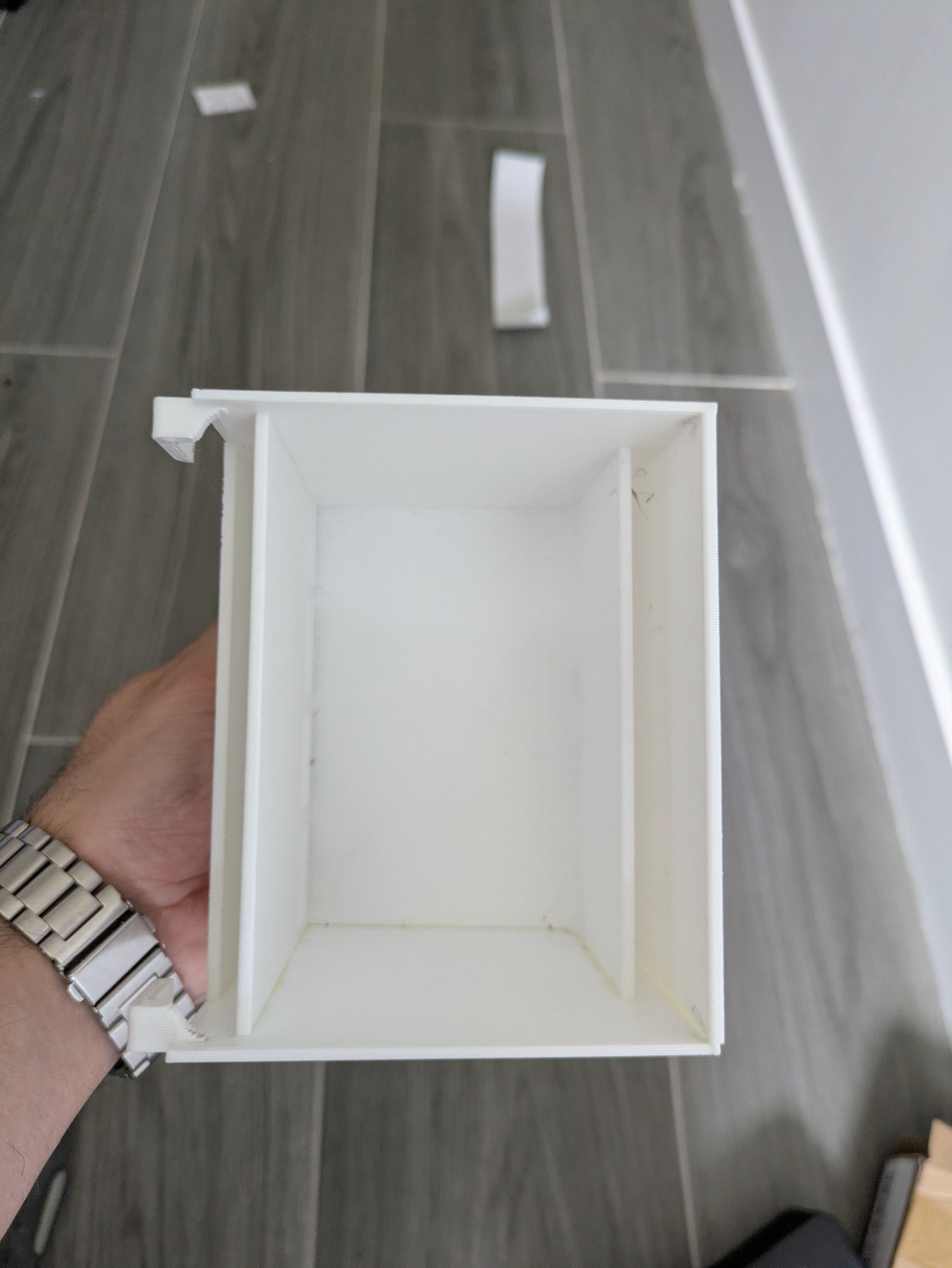 Caja Carbón zug-zag
